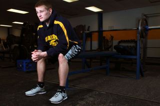 Rockne Roll/News-Register##Sheridan senior Justin Acuff Rockne Roll/News-Register##Sheridan senior Justin Acuff