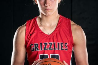 Rusty Rae/News-Register##McMinnville junior Macie Arzner averaged 20 PPG, 16.1 RPG and 3.7 APG in her breakout season. The Grizzlies finished the year 22-4 overall and Pacific Conference co-champions with Sherwood.