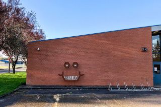 News-Register photo##The “Smile” on the west end of the main McMinnville High School building.